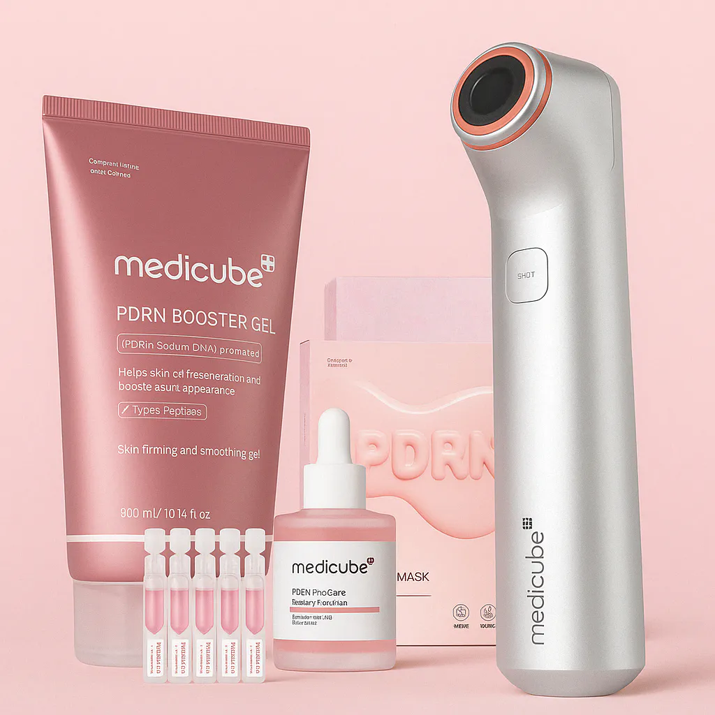 MEDICUBE-母親節特惠活動[AGE-R] 高聚焦針 x PDRN 粉色調理櫻花企劃組合